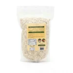 Back Label of Organic Wholegrain Gluten Free Oats 1 kg Package